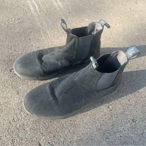 Blundstone grey men’s canvas boots 9